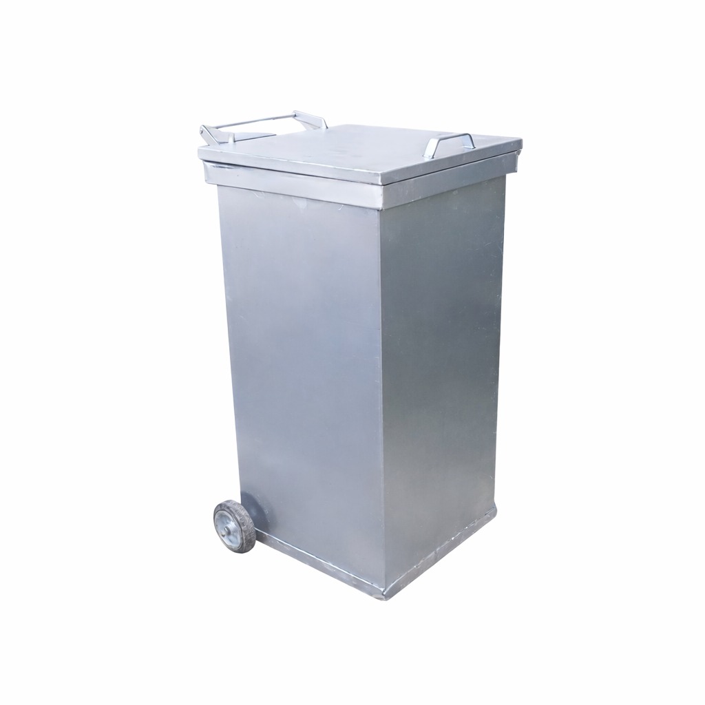 240 Litre Orijinal Galvaniz Çöp Konteyneri
